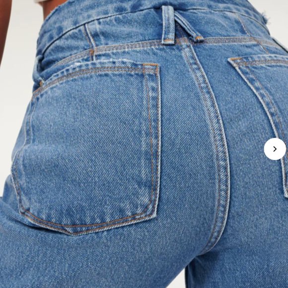 GOOD ’90s RELAXED JEANS by GOOD AMERICAN - Picture 3 of 8